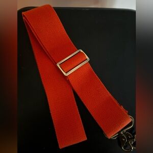 Parker Thatch Adjustable Crossbody Orange Strap